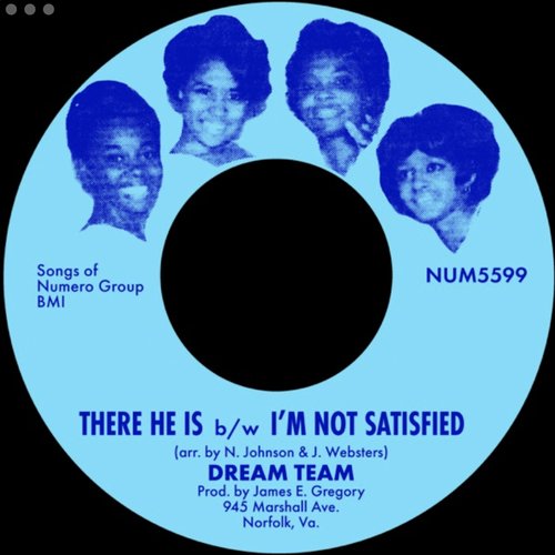 There He Is b/w I'm Not Satisfied - Single