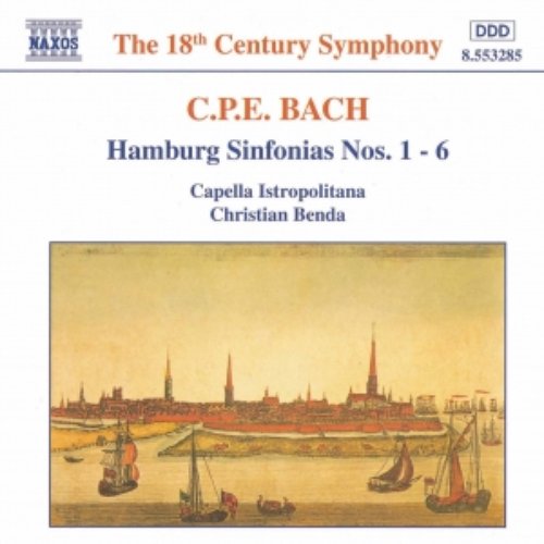 BACH, C.P.E.: Hamburg Sinfonias Nos. 1- 6, Wq. 182