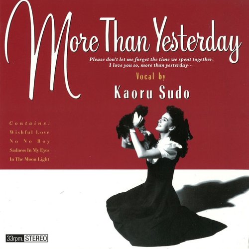 MORE THAN YESTERDAY