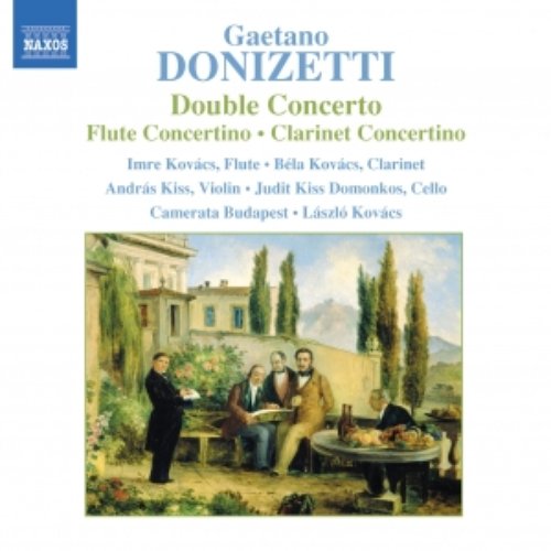 DONIZETTI: Double Concerto / Flute Concertino / Clarinet Concertino