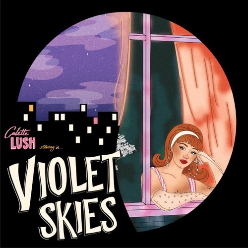 violet skies