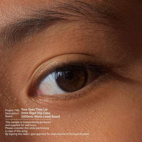 Your Eyes, They Lie - Single