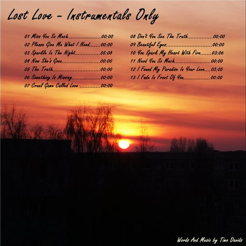 Lost Love (Instrumentals Only)