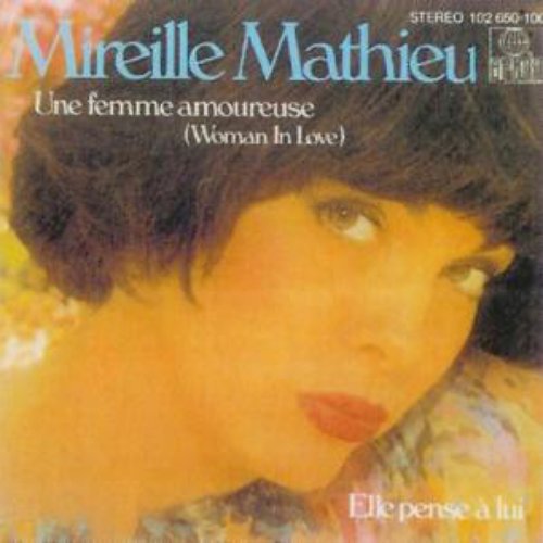 Une femme amoureuse слова. Mireille Mathieu femme amoureuse Ноты фортепиано.