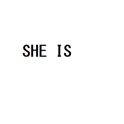 She Is