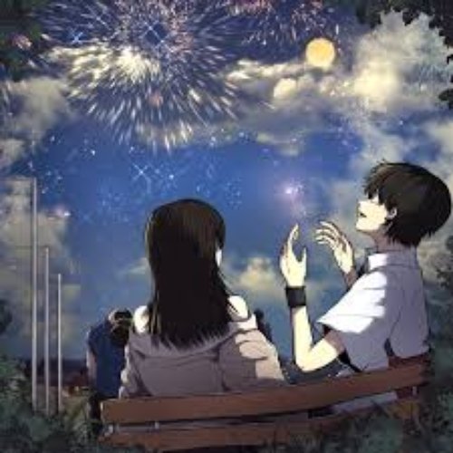 the moon and stars at dawn