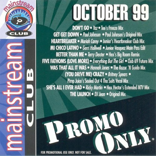 Promo Only Mainstream Club: October 99