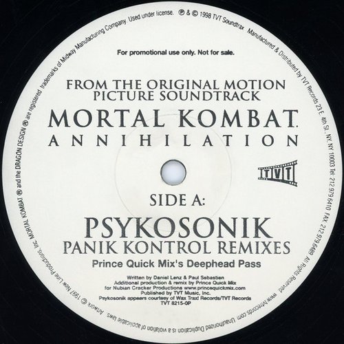 Panik Control (From "Mortal Kombat: Annihilation Soundtrack") - Single