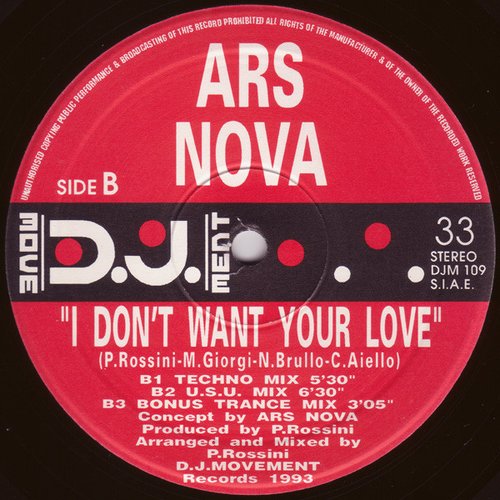 I Don't Want Your Love