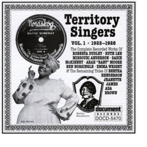 Territory Singers Vol. 1 (1922-1928)
