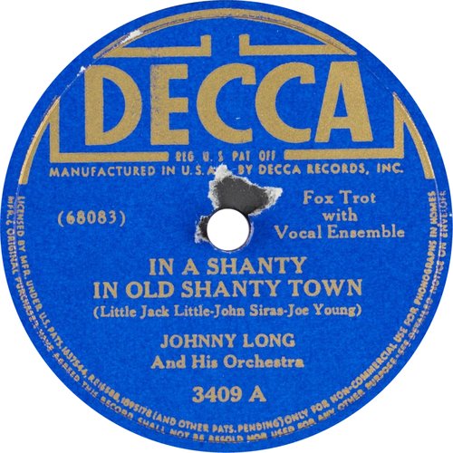 In A Shanty In Old Shanty Town