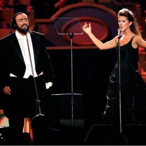 Pavarotti and celine sale