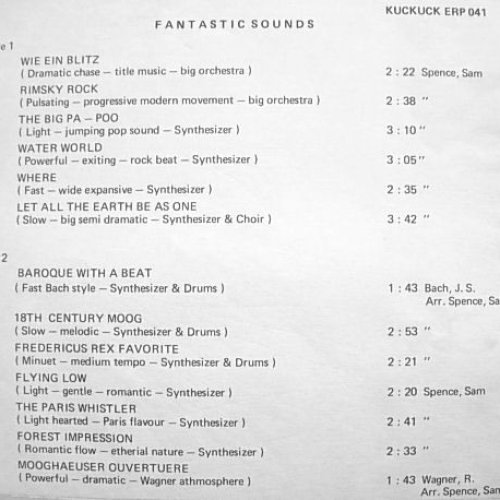 Fantastic Sounds