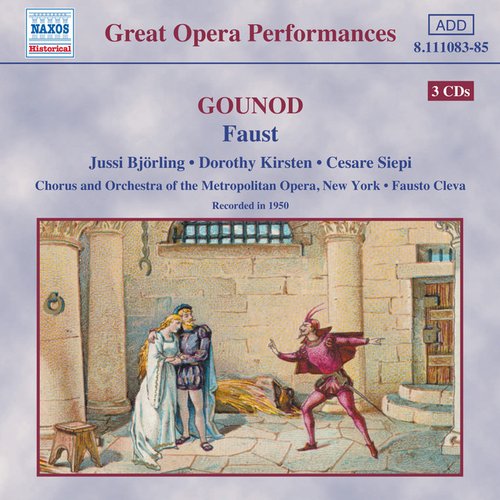 GOUNOD: Faust (Bjorling, Siepi, Kirsten) (1950)