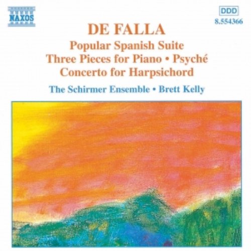 FALLA: Popular Spanish Suite / Piano  Pieces / Harpsichord Concerto