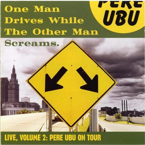 One Man Drives while the other Man Screams