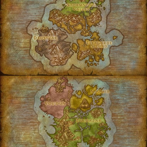 World Of Warcraft: Battle For Azeroth - Zone Music