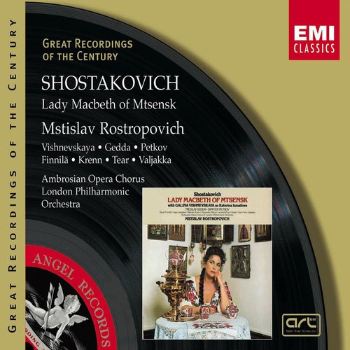 Shostakovich:Lady Macbeth of Mtsensk/Mstislav Rostropovich