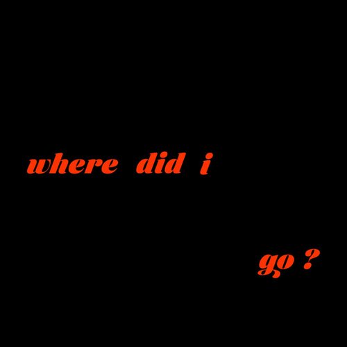 Where Did I Go? - Single