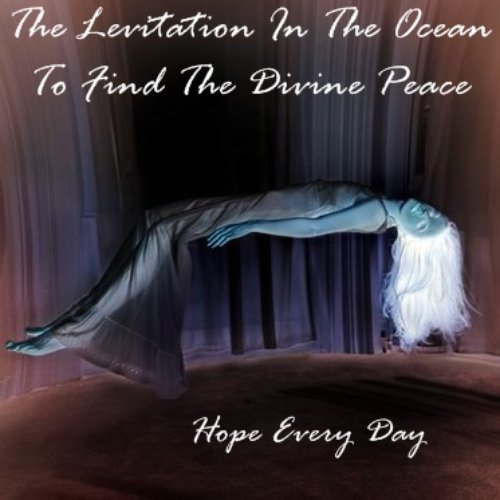 The Levitation In The Ocean To Find The Divine Peace