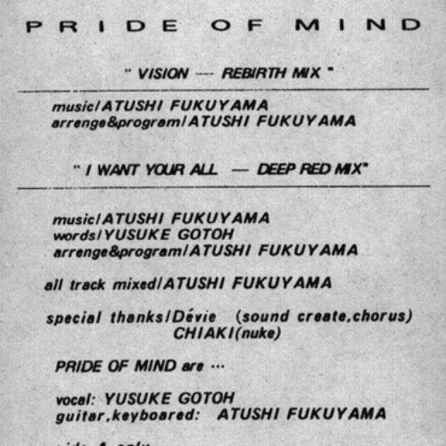 Vision / I Want Your All