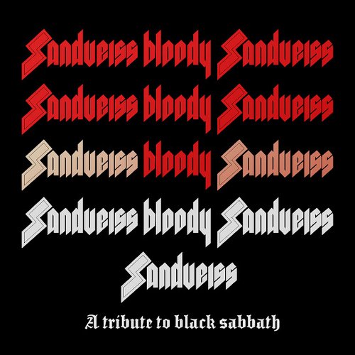 Sandveiss Bloody Sandveiss (A tribute to Black Sabbath) - EP