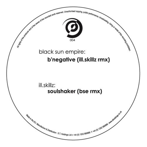 B'Negative (Ill.Skillz Remix) / Soulshaker (BSE Remix)