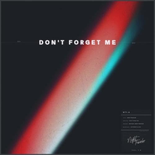 Don't Forget Me - Single