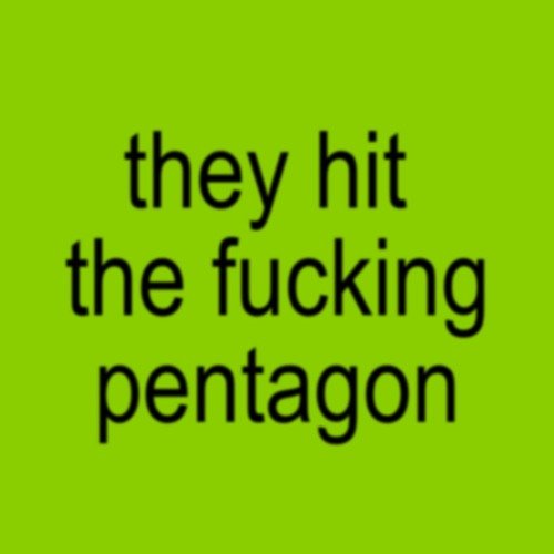 They Hit The Pentagon