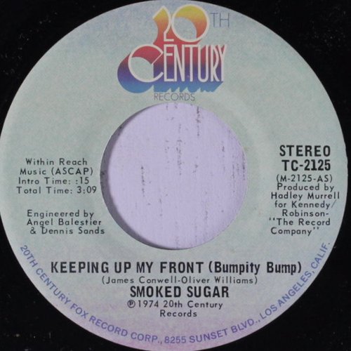 Keeping Up My Front (Bumpity Bump)