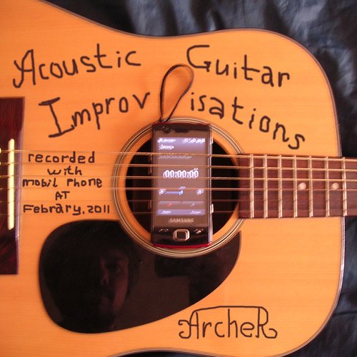 Acoustic Guitar Improvisations recorded with Mobile phone at Febrary 2011