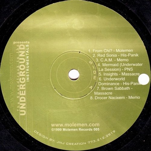 Soundtrack to the Underground Instrumentals