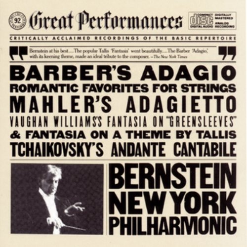 Barber's Adagio and other Romantic Favorites for Strings