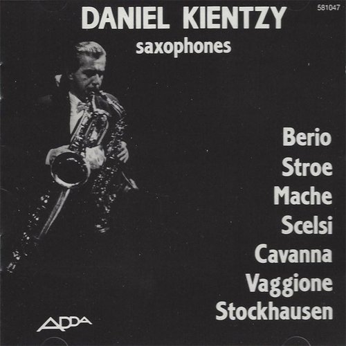 Musiques Contemporaines Pour Saxophones