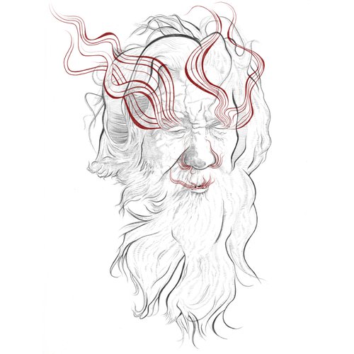 The Man Was Burning