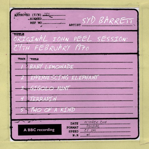 Original John Peel Session: 24th February 1970