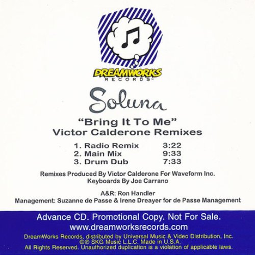 Bring It To Me (Victor Calderone Remixes)