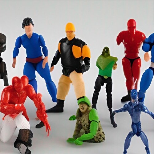 Action Figures Fighting