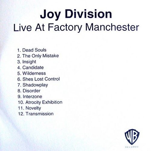 Live at Factory Manchester