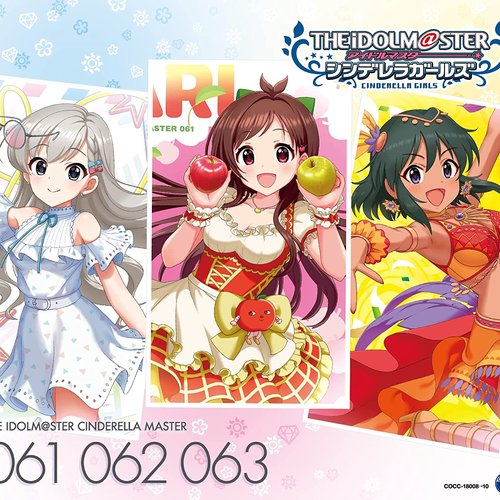 THE IDOLM@STER CINDERELLA MASTER 061 062 063