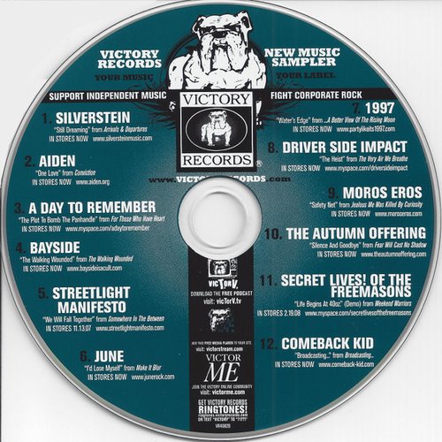 Victory Records New Music Sampler