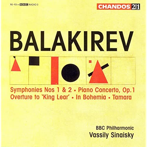Balakirev: Symphonies Nos. 1 and 2 / Piano Concerto in F-Sharp Minor / Tamara / in Bohemia