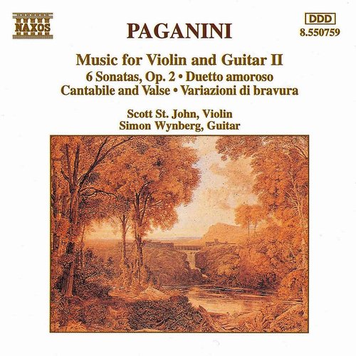 Paganini: Music For Violin And Guitar, Vol. 2