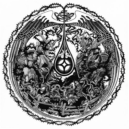Briars On A Dewdrop