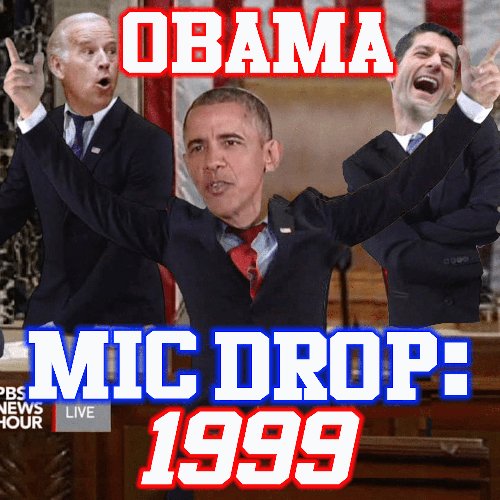 Obama Mic Drop (1999)