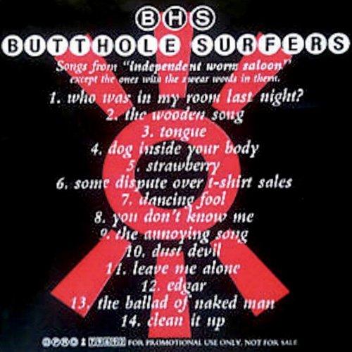 Songs From Independent Worm Saloon Butthole Surfers