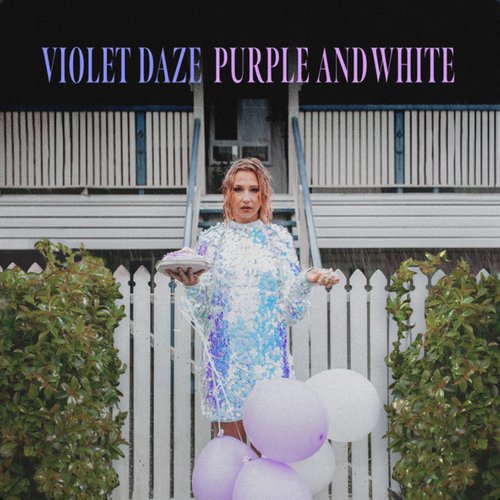 Purple and White