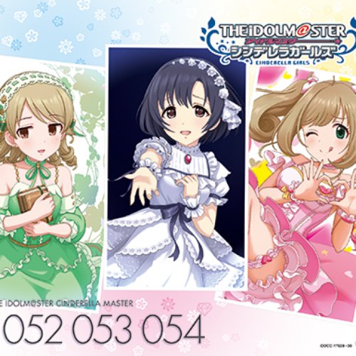 THE IDOLM@STER CINDERELLA MASTER 052-054 白菊ほたる・森久保乃々・佐藤心