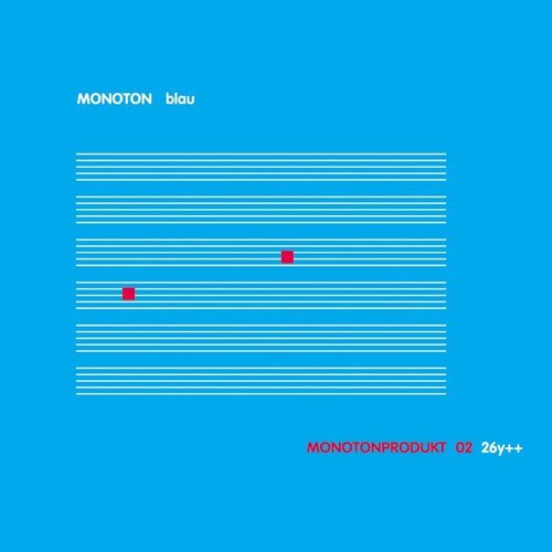 Blau - Monotonprodukt 02 26y++