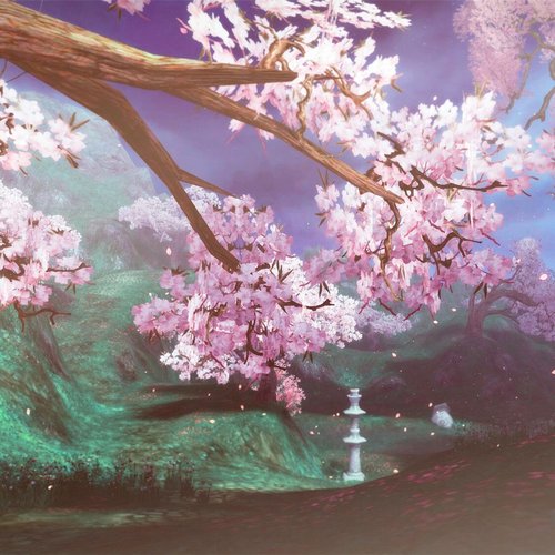 桜花雨